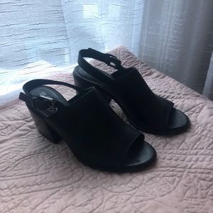 NWOT Sorel Leather Slingback Mules Sz 7